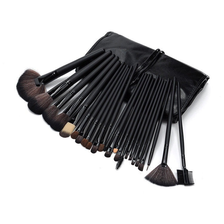 24 Logs Black Makeup Brush Set Brush Beauty Tools Make-up Makeup Brush Set 24 Logs Black Makeup Brush Set Brush Beauty Tools Make-up Makeup Brush Set